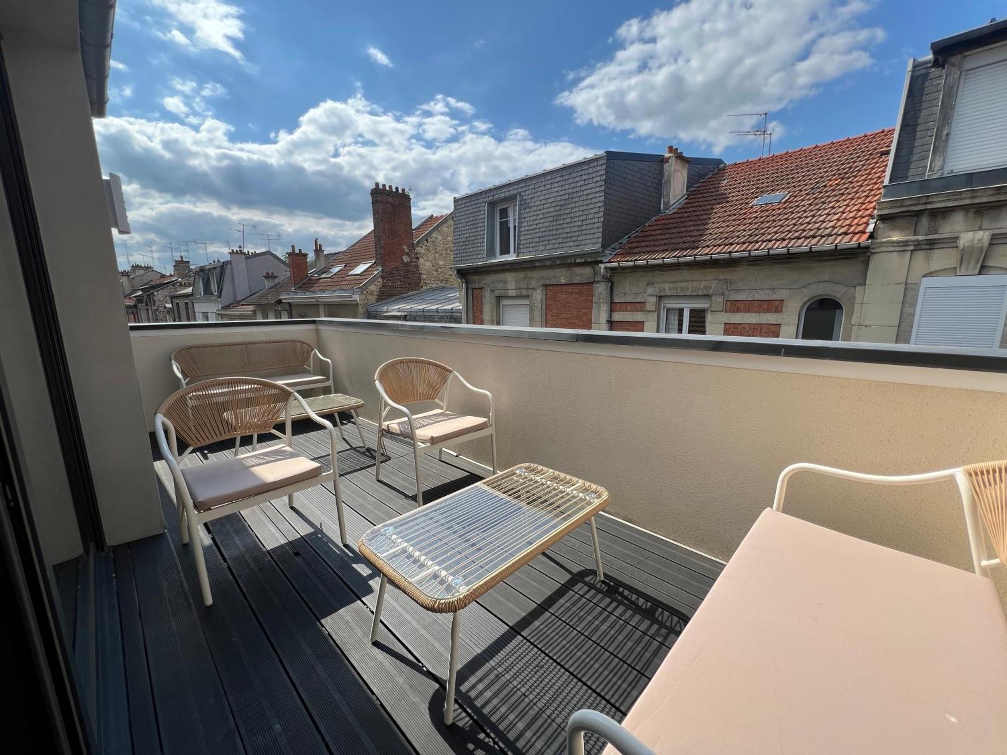 Mm Suites Town House Terrasse Reims Buitenkant foto